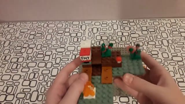 Обзор на ЛЕГО набор по майнкрафту (приключения в тайге) смотреть онлайн