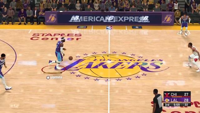 NBA 2k22 ps4 gameplay Los Angeles Lakers vs Chicago Bulls смотреть онлайн