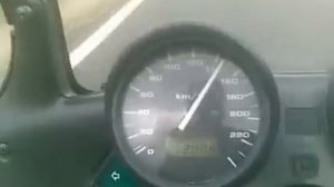 Honda Varadero 1000 acceleration