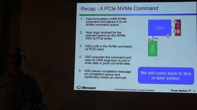 Introduction to NVM over Fabrics смотреть онлайн