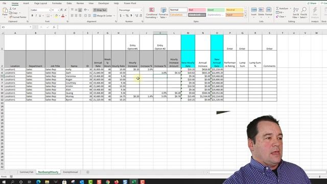 How To Build A Merit Spreadsheet In Excel