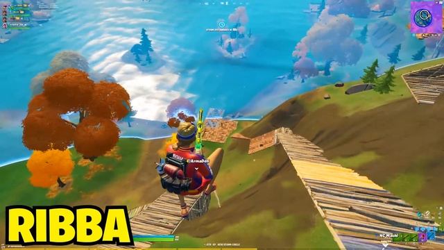 CRAZY TRICKSHOTS with the CHAPTER 1 Loot Pool! смотреть онлайн