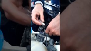 VW Jetta ДХО замена лампочки, #short