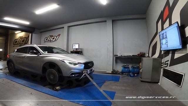 Infiniti QX30 2.2D 170cv AUTO Reprogrammation Moteur @ 196cv Digiservices Paris 77 Dyno смотреть онлайн