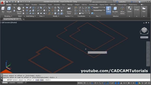 AutoCAD 3D Slab, Parapet Wall & Compound Wall Problem Solution | Other Method смотреть онлайн