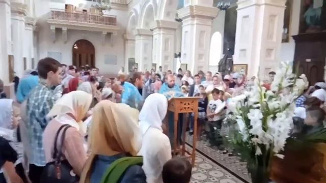 Молебен на начало учёбы смотреть онлайн