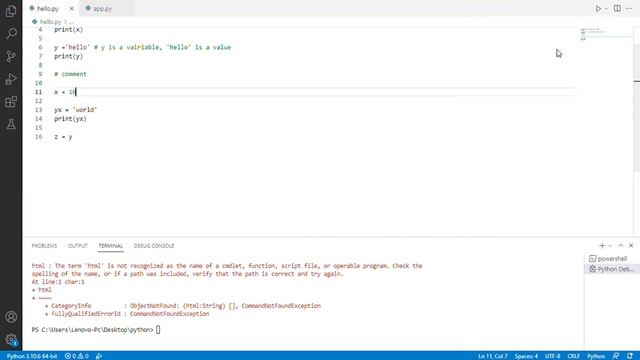 python Visual Studio Code 2022 08 09 11 19 52 смотреть онлайн