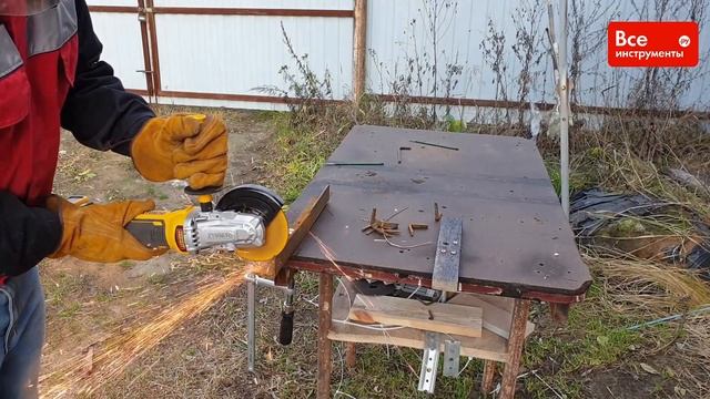 Обзор угловой шлифмашины DEWALT 18В XR DCG405FN смотреть онлайн