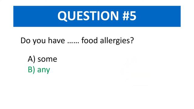 SOME vs ANY: Can you get 10/10 on this ENGLISH GRAMMAR TEST? смотреть онлайн