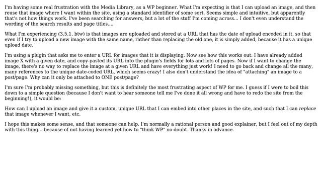 Wordpress: Set a custom URL for image in the Media Library? смотреть онлайн