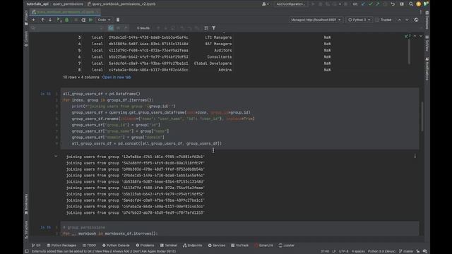 Querying Tableau workbook permissions for all groups and users with Python and the REST API смотреть онлайн