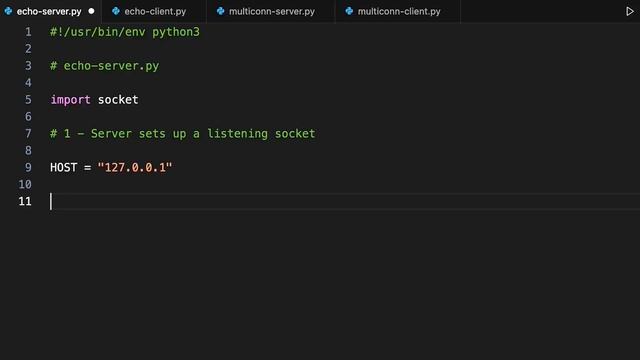Creating a Simple Socket Server and Client in Python смотреть онлайн