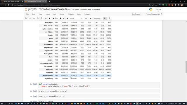 Tensorflow with Multiple outputs Help please смотреть онлайн