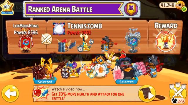 Angry Birds Epic - PvP Arena Ranked Battle Part 69 смотреть онлайн