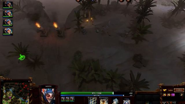 Dota 2 Meepo Rampage ( Nyx Nyx:3 ) смотреть онлайн