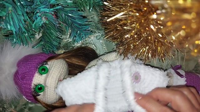 обзор куколки Снежки ( Авторская работа) смотреть онлайн