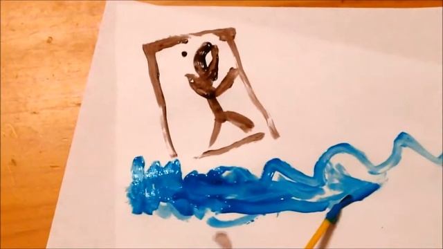 paint brush water color paper clip смотреть онлайн