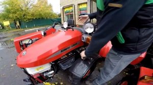 Обзор мини-трактора МТЗ 112Н-01. Browse mini-tractors MTZ-01 112N.