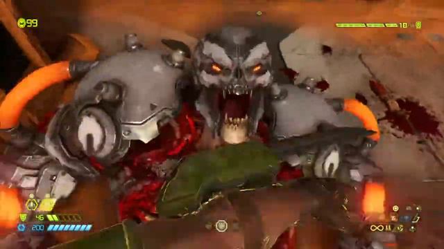 DOOM Eternal, Mars Core - Shotgun only Overdrive fun смотреть онлайн