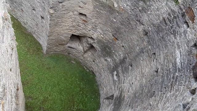 Sasso Corbaro Cassle in Billinzona, SWITZERLAND. смотреть онлайн
