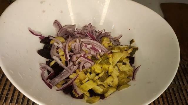Салат с фасолью и свеклой. Очень вкусно и сытно!! . Легко и быстро Готовить смотреть онлайн