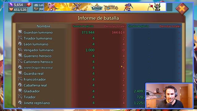 Lords Mobile ES - Trampa 88M vs T5! Las pruebas definitivas! Es el fin de las pequeñas trampas? смотреть онлайн