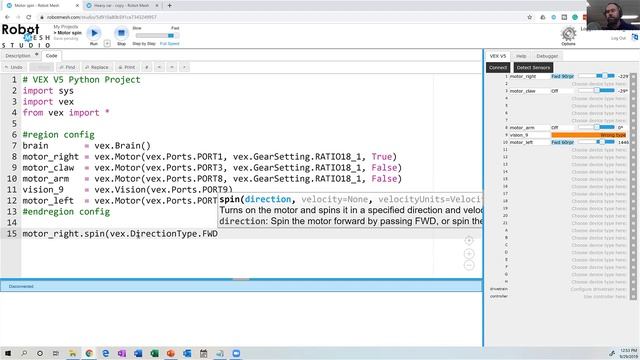 Programming a VEX robot using Python - Webinar 09-29-2019 смотреть онлайн