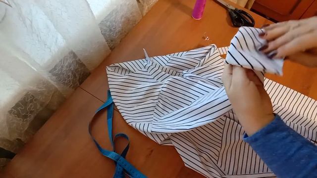 Рубашечный воротник, манжеты и планка быстро и легко. смотреть онлайн