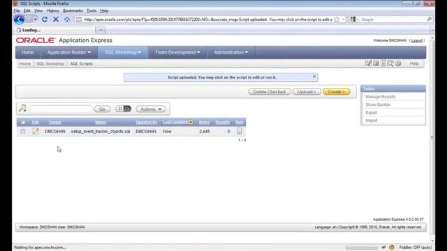 Intro to Oracle APEX - Lesson 2 SQL Workshop смотреть онлайн