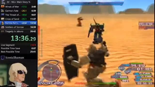 [WR] Mobile Suit Gundam: Journey to Jaburo NG+ Main Story Speedrun [26:30] смотреть онлайн