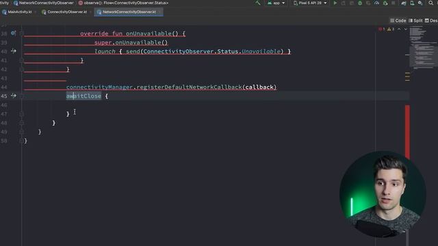 How to Observe Internet Connectivity in Android - Android Studio Tutorial смотреть онлайн