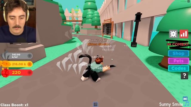 Roblox Cat Simulator but I PAY TO WIN смотреть онлайн
