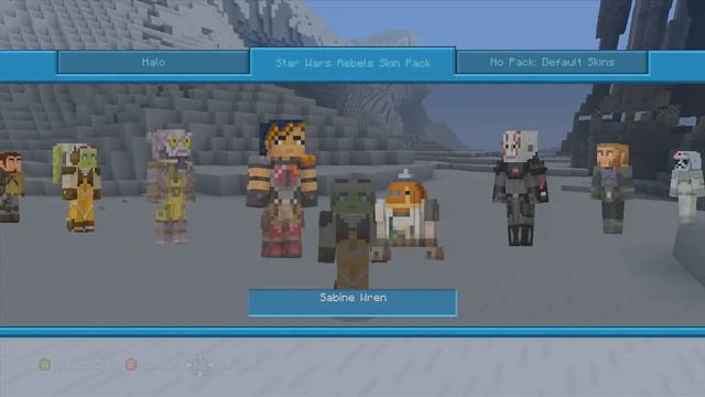 Minecraft (Xbox 360) - STAR WARS REBEL SKIN PACK! - FULL SHOWCASE + First Impressions! смотреть онлайн