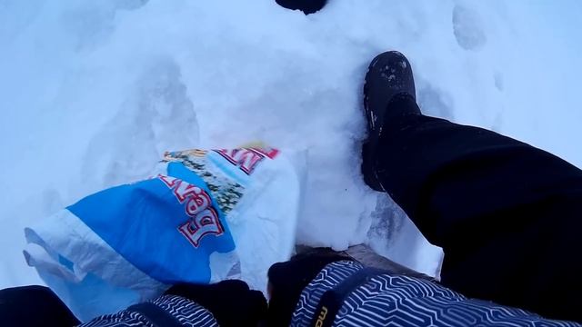 Зимняя рыбалка. Вот это клёв! Ловля берша на тюльку смотреть онлайн