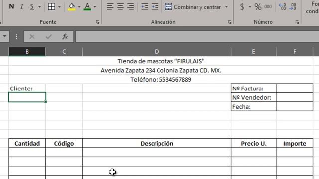 Crear formato de factura en Excel (Parte 1) смотреть онлайн