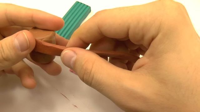 Зеленый цветок из пластилина ГОРОХОСТРЕЛ. [Поделки из пластилина]. Фигурки из пластилина смотреть онлайн