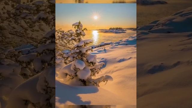 Красивого зимнего вечера! смотреть онлайн