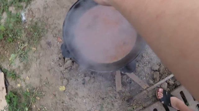 Как мы готовили Узбекский плов в домашних условиях! смотреть онлайн