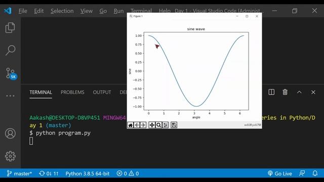Python Matplotlib Tutorial - 1 смотреть онлайн