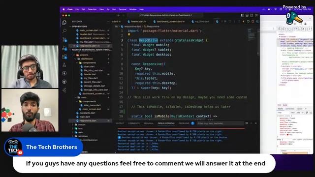 Flutter Responsive App Design with The Flutter Way @TheFlutterWay смотреть онлайн