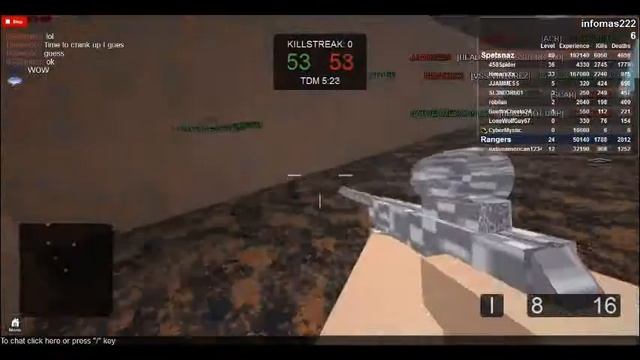 roblox BF3 gameplay TDM смотреть онлайн