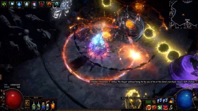 [3.11] Gryph's Thirsty Archmage! Cremation Necromancer - Uber Elder Smooth and Deathless смотреть онлайн