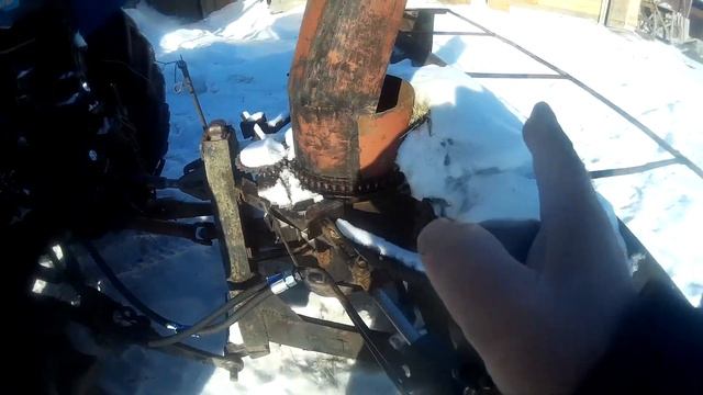 видео обзор самодельного снегоротора смотреть онлайн