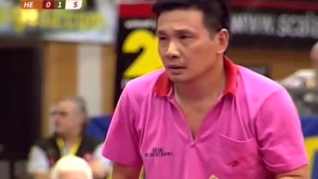 He Zhi Wen (ESP) Vs Bastian Steger (GER)