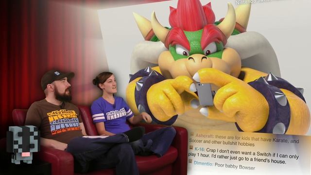 Bowser Dad vs Frash Dad - Nintendo Switch Parental Controls смотреть онлайн