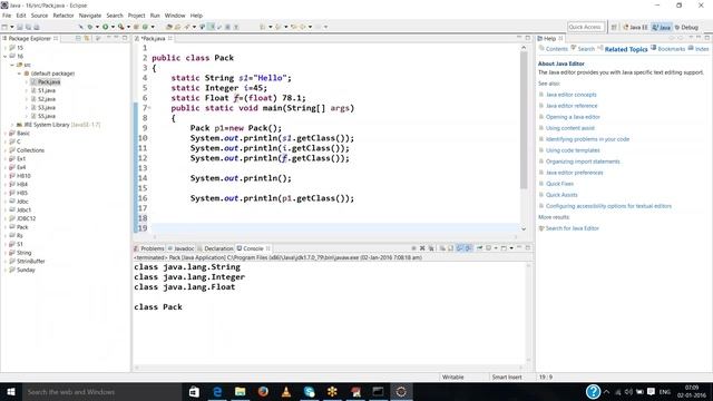 Java Class 16 смотреть онлайн