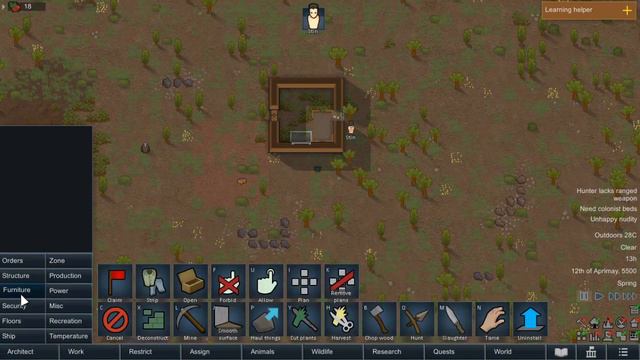 Naked, Afraid, and Determined || Rimworld Naked Brutality Ep.1 смотреть онлайн