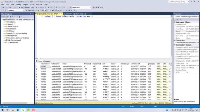 SQL Server- 009: Basit Veri Sorgulama (SELECT)- 2 смотреть онлайн