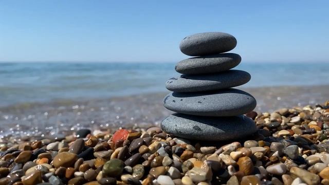 5 часов морских волн для релаксации, медитации и сна - Волны разбиваются о пляж - Белый шум смотреть онлайн