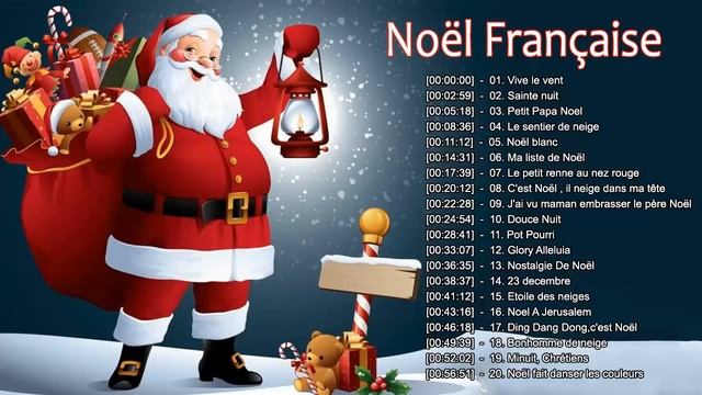 Musique De Noel En Francais 2024 ❄️ Compilation Chansons De Noel ❄️ Joyeux Noel Et Bonne Année 2024